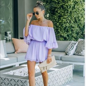 Lilac romper from Vici